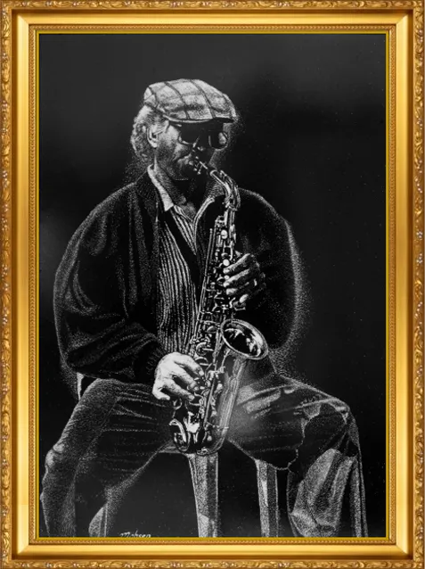 SAXOPHONE (1) Saxophone Player
